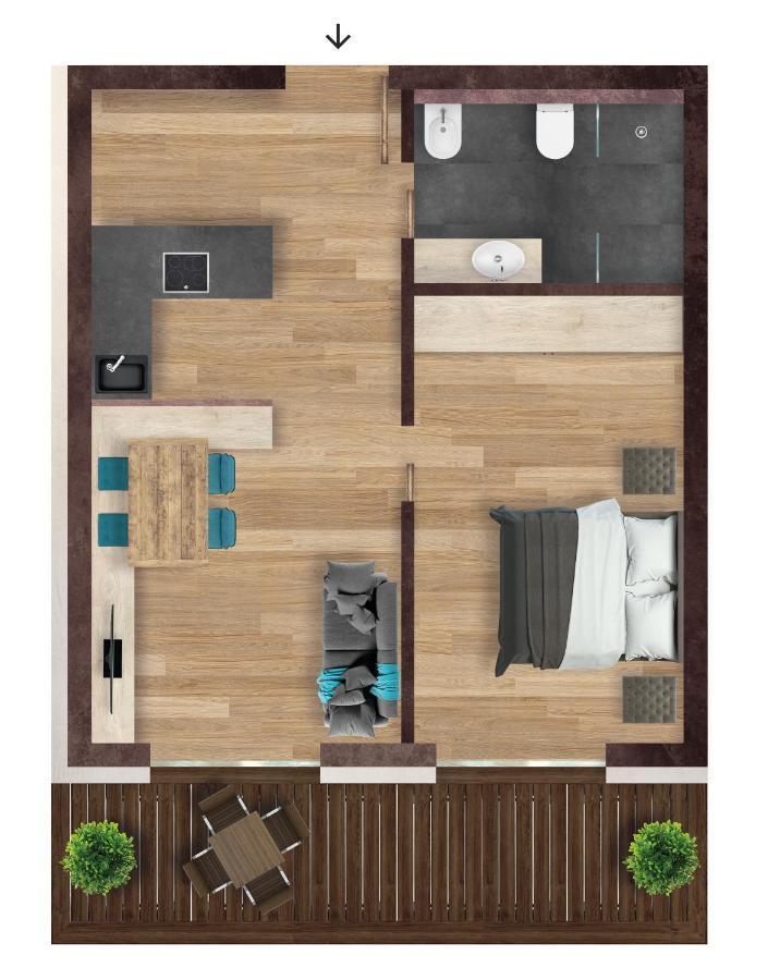 Movi Family Apart-Hotel ****S Корвара ин Бадия Екстериор снимка