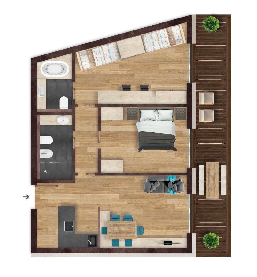 Movi Family Apart-Hotel ****S Корвара ин Бадия Екстериор снимка